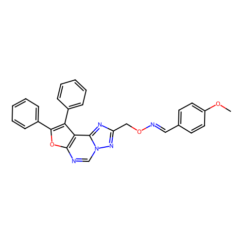 C28H21N5O3 structure