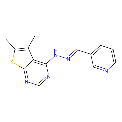 C14H13N5S structure