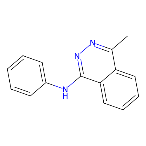 4-methyl-N-phenylphthalazin-1-amine structure