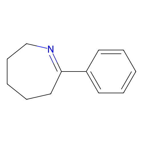 2-Phenyl-4,5,6,7-tetrahydro-3H-azepine structure