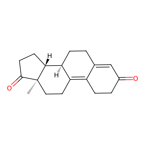 8a,13a,14b-Estra-4,9-diene-3,17-dione structure