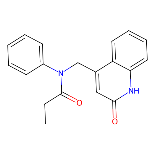 N-(2-Hydroxy-quinolin-4-ylmethyl)-N-phenyl-propionamide structure
