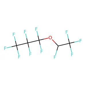 1,2,2,2-四氟乙基七氟丙基醚 structure