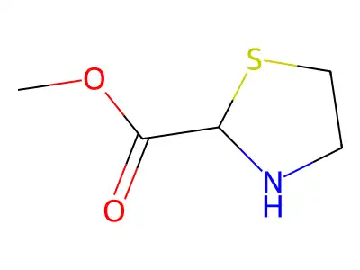 Methyl 1,3-thiazolidine-2-carboxylate structure