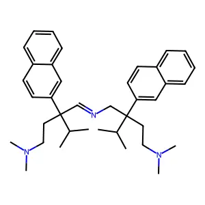 3-[[[2-[2-(dimethylamino)ethyl]-3-methyl-2-naphthalen-2-ylbu structure