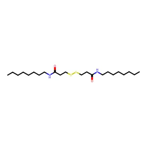3,3'-二硫代双[N-辛基丙酰胺] structure