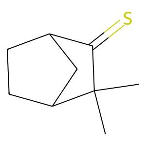 Bicyclo[2.2.1]heptane-2-thione, 3,3-dimethyl- structure