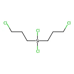 Silane, dichlorobis(3-chloropropyl)- structure