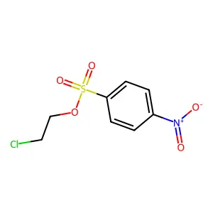 2-Chloroethyl 4-nitrobenzenesulfonate structure
