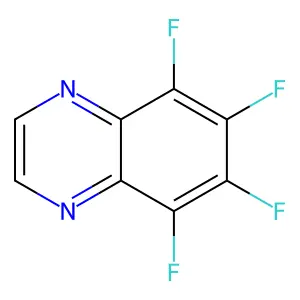 Quinoxaline, 5,6,7,8-tetrafluoro- structure