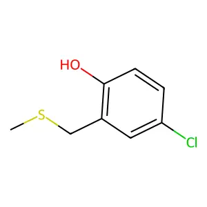 4-Chloro-2-(methylsulfanylmethyl)phenol structure