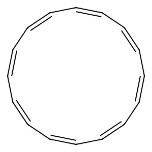 Cyclohexadecaoctaene structure