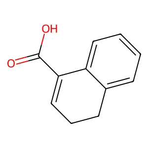 1-Naphthalenecarboxylic acid, 3,4-dihydro- structure