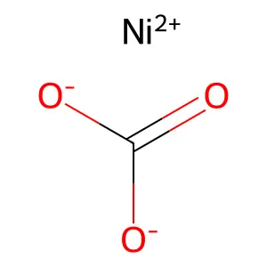 碳酸鎳 structure