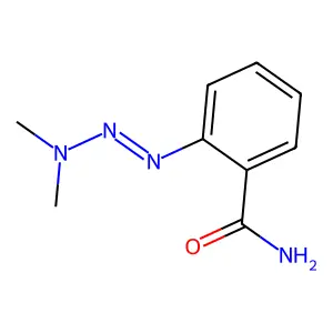 2-(3,3-二甲基-1-三氮烯-1-基)苯甲酰胺 structure