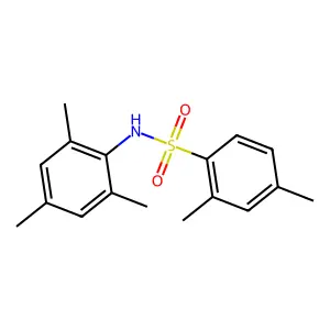 N-mesityl-2,4-dimethylbenzenesulfonamide structure