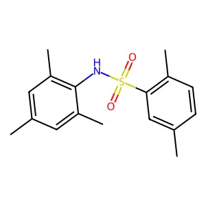 N-mesityl-2,5-dimethylbenzenesulfonamide structure