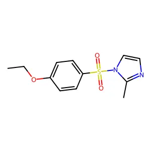 1-(4-Ethoxyphenyl)sulfonyl-2-methylimidazole structure