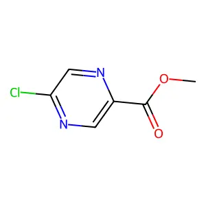 5-氯吡嗪-2-甲酸甲酯 structure