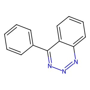 4-Phenyl-1,2,3-benzotriazine structure