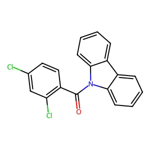 Carbazol-9-yl-(2,4-dichlorophenyl)methanone structure