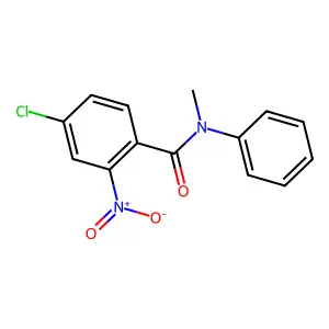 4-chloro-2-nitro-N-methyl-N-phenylbenzamide structure