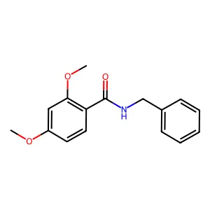N-benzyl-2,4-dimethoxybenzamide structure