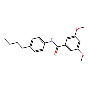 N-(4-Butylphenyl)-3,5-dimethoxybenzamide structure