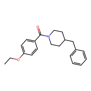 4-Benzyl-1-(4-ethoxybenzoyl)piperidine structure