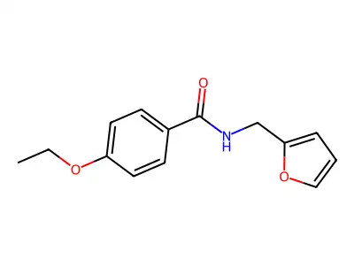 4-ethoxy-N-(furan-2-ylmethyl)benzamide structure