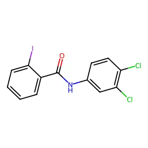 N-(3,4-Dichlorophenyl)-2-iodobenzamide structure