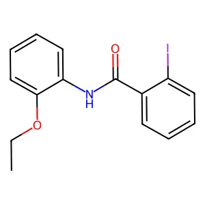 N-(2-ethoxyphenyl)-2-iodobenzamide structure