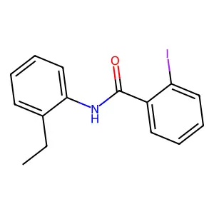 N-(2-Ethylphenyl)-2-iodobenzamide structure