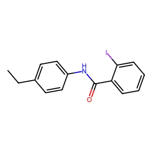 N-(4-Ethylphenyl)-2-iodobenzamide structure