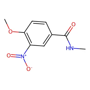 4-Methoxy-N-methyl-3-nitrobenzamide structure