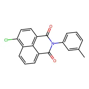 6-Chloro-2-(3-methylphenyl)benzo[de]isoquinoline-1,3-dione structure