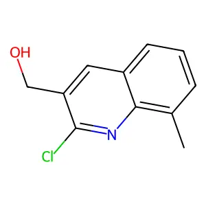 (2-Chloro-8-methylquinolin-3-yl)methanol structure