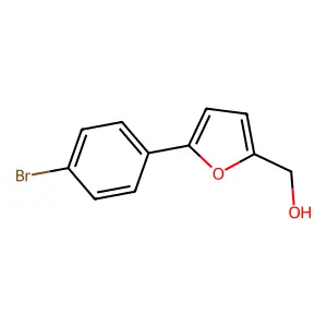 5-(4-Bromophenyl)-2-furanmethanol structure