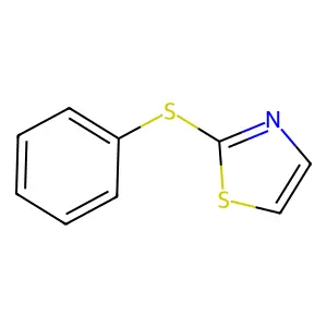 Thiazole, 2-(phenylthio)- structure