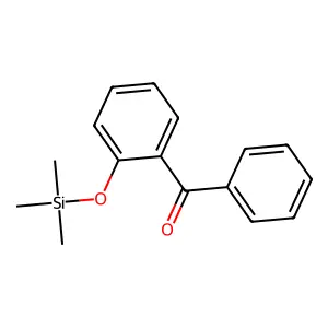 Benzophenone, 2-(trimethylsiloxy)- structure