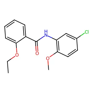 N-(5-chloro-2-methoxyphenyl)-2-ethoxybenzamide structure