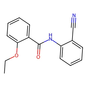 N-(2-cyanophenyl)-2-ethoxybenzamide structure
