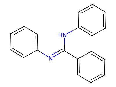 N,N-diphenylbenzamidine structure