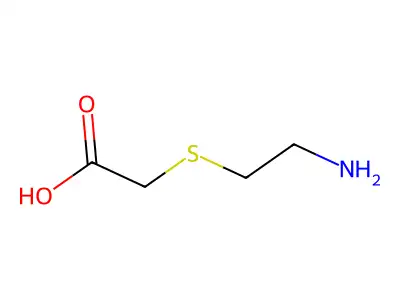 2-((2-Aminoethyl)thio)acetic acid structure