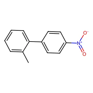 Biphenyl, 2-methyl-4'-nitro- structure