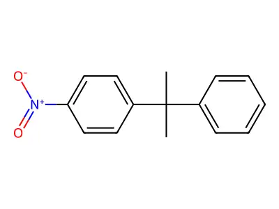 1-(alpha,alpha-Dimethylbenzyl)-4-nitrobenzene structure