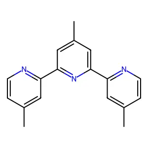2,2':6',2''-Terpyridine, 4,4',4''-trimethyl- structure