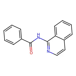 N-(1-Isoquinolinyl)benzamide structure