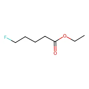 Valeric acid, 5-fluoro-, ethyl ester structure