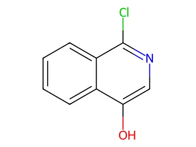 1-Chloro-4-hydroxyisoquinoline structure
